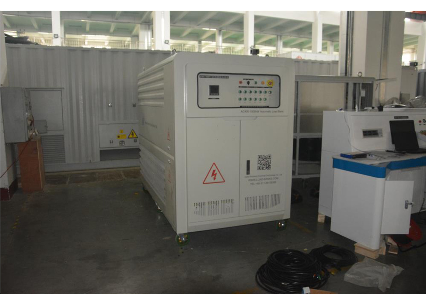 900kw Portable Load Bank , Electrical Load Bank For Generator UPS Testing