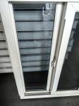 Horizontal Customized Kitchen UPVC Sliding Window Engineered Vinyl Sliding
