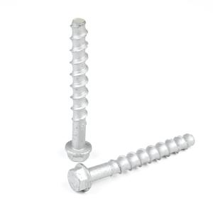 Wholesale 100% QC Tested M12 Concrete Screw Bolts for Concrete Wall and Light-Gauge Steel Fixing from china suppliers