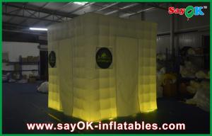 Wholesale Photo Booth Backdrop Attractive Wedding Party Inflatable Photo Booth Tent Enclosure With Led Light from china suppliers