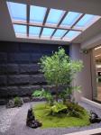 Aluminum LED Skylight with 240W Power Consumption 90° Light Direction White