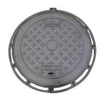 Durable Ductile Round Cast Iron Manhole Cover For Road Construction