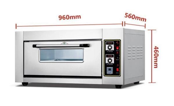 Electric LPG Baking Gas Oven Bakery Oven Microcomputer Controlled Stainless