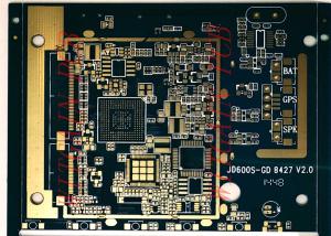 Wholesale Blue Four Layer Pcb Printed Circuit Board FR4 NY2150 Material Immersion Gold from china suppliers