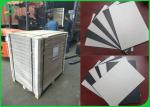 High Thickness 2.0mm 2.5mm 3mm Laminated Black Lined GreyBoard For CD and DVD