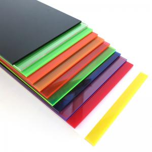 Wholesale Customized Colors 	Acrylic Mirror Sheet Extruded Panel Plexiglass Isolation Acrylic Sheet from china suppliers
