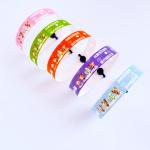 Waterproof Custom Full Color Logo Plastic Bracelet For Events Custom Service