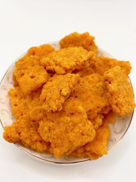 Salted Egg Flavor Rice Crust Snacks Retailer Packing Private Logo By Sea