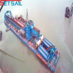 Sea Freight Transportation Way Chain Bucket Sand Gold Dredger for Diamond Return