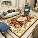 Persian Pattern Polyester Fiber Living Room Floor Carpet Stripping Special Style