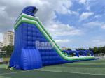 Commercial Grade Custom Made 30x9x13m Wave Giant Inflatable Water Slide For Kids
