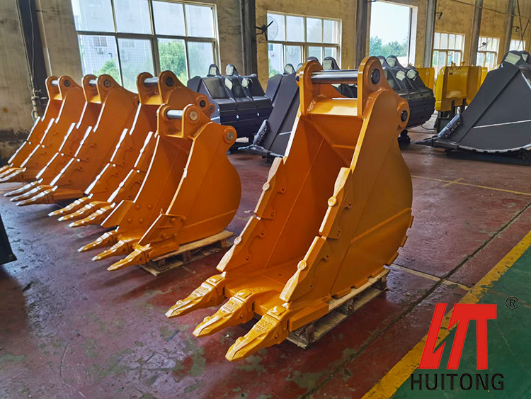 Hydraulic 3T-70T Excavator Thumb Bucket Q355B Material