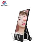 Rechargeable 350 Nits Portable Digital Signage , Battery Powered Digital Signage