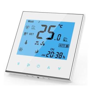 Wholesale Room Chilled Water Fan Coil Unit Thermostat With BMS Modbus RS485 TF-703 Series from china suppliers