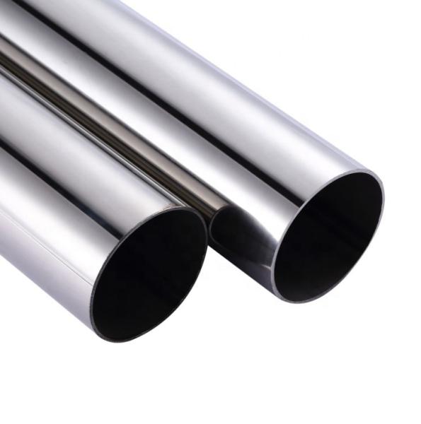 321 Stainless Steel Seamless Pipes Non Alloy 8K Surface Mirror
