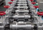 Galvanized Steel Roller Shutter Door Roll Forming Machine / Door Frame Forming