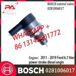 BOSCH Control Valve 0281006017 Regulator DRV valve 0281006017 Applicable to 2011