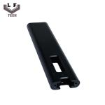 Black Anodized 6063 T5 6000 Series Extruded Aluminium Profiles For Clock Part