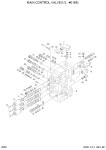 Crawler R360LC-7A Excavator Control Valve 31NA-10110 For Hyundai Control Main