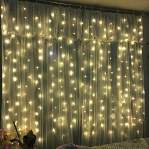 Wholesale USB Powered 3*3M 300 LED Curtain String Light IP65 from china suppliers