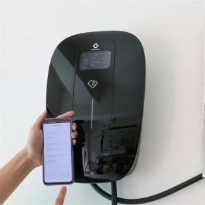 Wholesale IP65 Waterproof Smart EV Charging Station Home Charger 16A App control from china suppliers