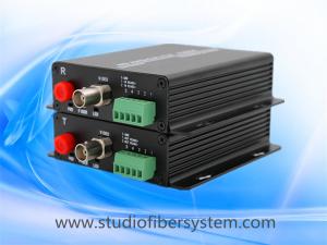 outdoor HDCVI ptz camera over fiber converter for 720p 1080p 3MP 4MP 5MP CVI signal with RS485 data over fiber