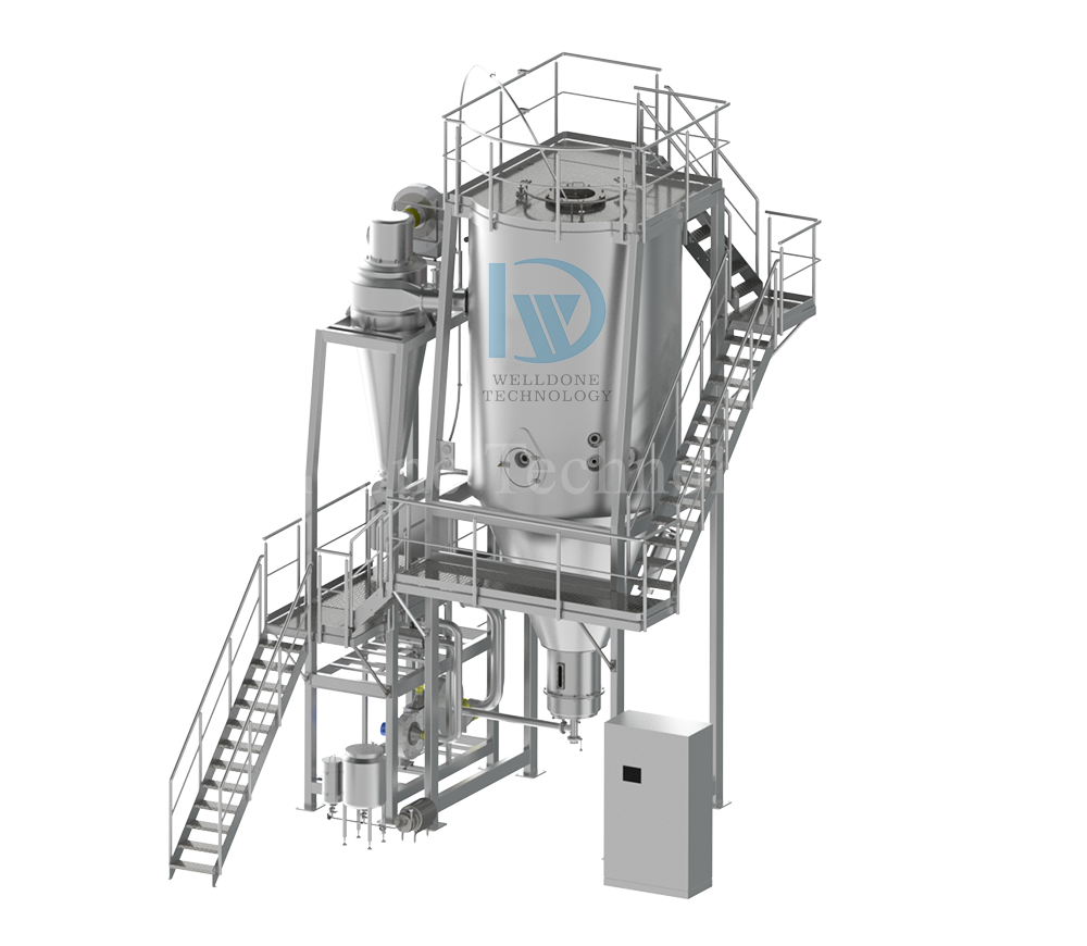 Energy Saving And Environmental Friendly Detergent Powder Drying Spray Tower