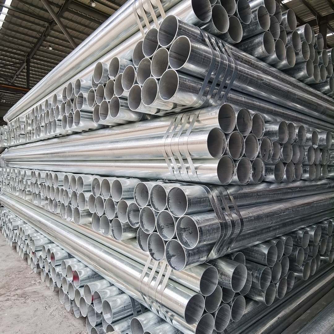 Z40 - Z350 Hot Dipped Galvanized Steel Pipe DN5 - DN200 SCH10S Glavanized Steel Tube