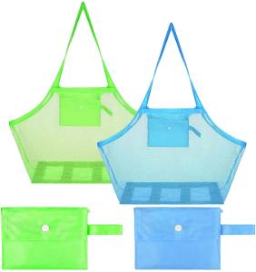 Wholesale Customized Children'S Large-Capacity Storage Bag Sundries Storage Mesh Beach Bag from china suppliers