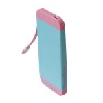 5000mAh Capacity power banks, Plastic, fixed micro usb cable, Charger for iPhone