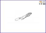 Stainless Steel Toy Safety Testing Machine Plane Tension Clamp 3mm Thickness