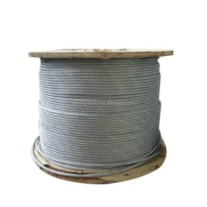 Wholesale 12mm 6x12 7FC Galvanized Steel Wire Rope for Crane and Lifting Equipment Tolerance ±1% OEM Corrosion Resistant from china suppliers