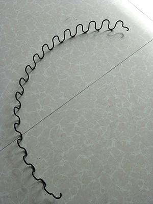 Quality Anti Rust Metal Wire Upholstery Zig Zag Sofa Springs , Furniture Coil Springs for sale