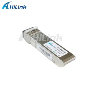 China 100KM DDM Fiber Transceiver Module SMF SFP 1550nm 10G Optical Network Card on sale