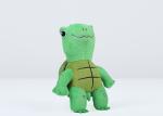 Adorable Turtle Plush Toy , Green Color Cotton Toys For Baby For Promotion