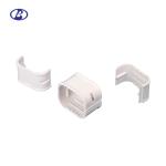 100mm White PVC Decorative Duct Kits Split Air Conditioner Pipe Cover Joint