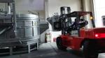 Customizable Capacity Kg 500～3000 Molten Aluminum Transfer Ladles For Aluminum