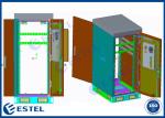 23U ESTEL Weatherproof Telecom Enclosure With Air Conditioner