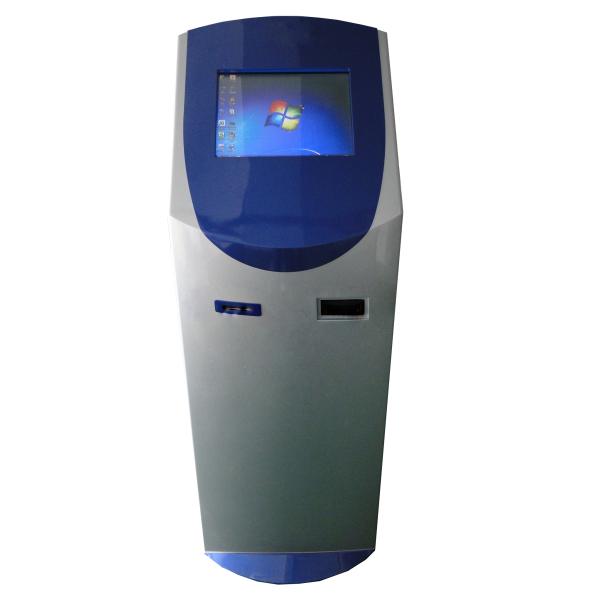 Multimedia Interactive Touch Screen Kiosk Freestanding With Thermal Printer