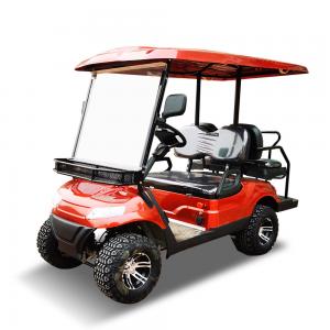 China New Energy Electric  4 Passenger Golf Cart With Lithium Battery on sale