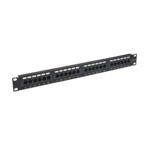 Wholesale Metal Shielded RJ45 Ethernet Patch Panel Cat5e/Cat6/Cat6a/Cat7 Compatible RoHS/UL/CE Certified from china suppliers