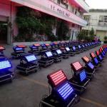 High Power Outdoor 120*18W RGBAW UV 6 in 1 IP65 Rated Wall Washer LED City Color