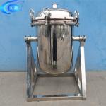 25kg Capacity Food Grade Stainless Steel Filter Housing with Square Gasket Seal