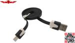 Hot Selling 100% Qualify Colorful 1.0 Meter Micro-USB Flat Data Charger Cable
