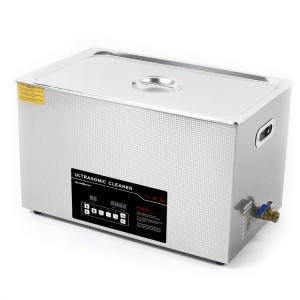 China 30L Dual Frequency Ultrasonic Cleaner with Drain Valve SUS 304 500W Heating Power on sale