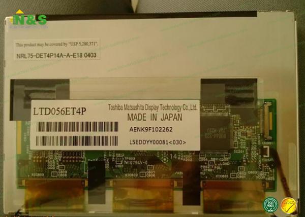 Normally White LTD056ET4P TOSHIBA LCD Panel 5.6 inch LCM 1024×600 300 400:1 262K