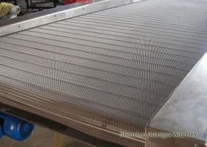 Wholesale Stainless Steel Metal Conveyor Belts Baking Oven Use Knuckled Selvedge from china suppliers