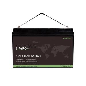 Wholesale Custom 100AH Lithium Ion 12 Volt Rv Battery For Vehicle Mobile Camper from china suppliers