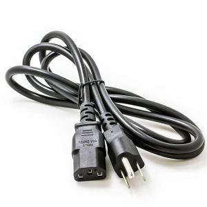 China US Plug 1m Computer Monitor Power Cord 250V AC power outlets on sale