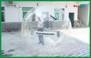 China Transparent Floating Ball Inflatable Water Toys , Walk On Water Bubble on sale